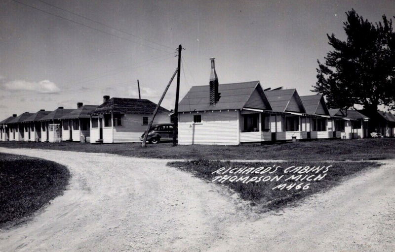 Grants Modern Tourist Cabins - Old Post Card (newer photo)